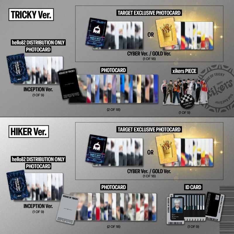 slide 3 of 3, hello82 xikers - HOUSE OF TRICKY : Trial And Error (TRICKY ver.) (Target Exclusive, CD), 1 ct