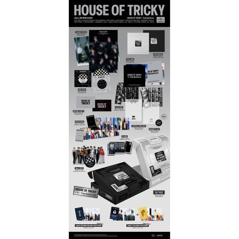 slide 2 of 3, hello82 xikers - HOUSE OF TRICKY : Trial And Error (TRICKY ver.) (Target Exclusive, CD), 1 ct