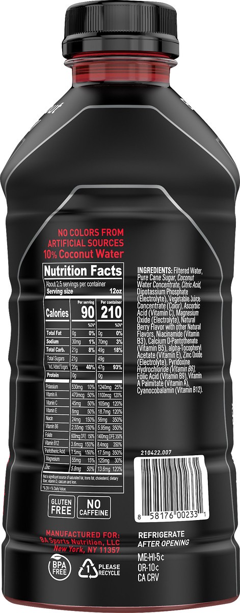 slide 4 of 7, BODYARMOR Blackout Berry Super Drink - 28 oz, 28 oz