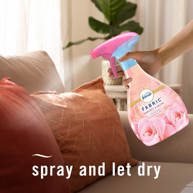 slide 7 of 12, Febreze Fabric Air Freshener - Romance & Desire - 23.6 fl oz, 23.6 fl oz