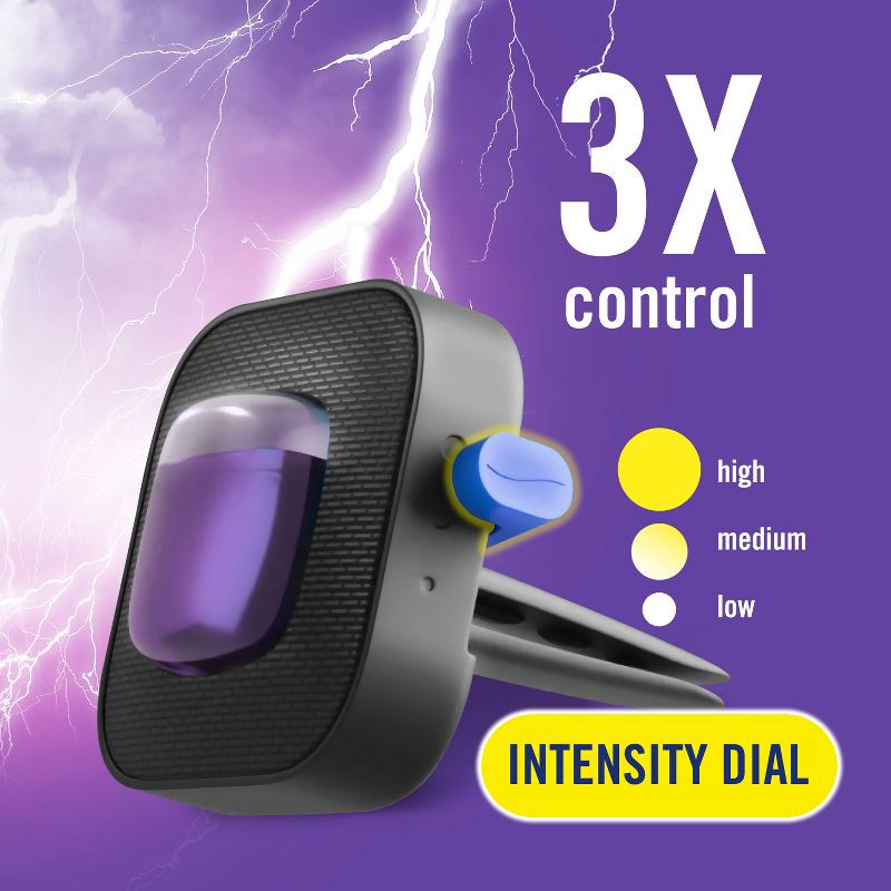 slide 4 of 11, Febreze Car Air Freshener - Midnight Storm - 0.06 fl oz, 0.06 fl oz