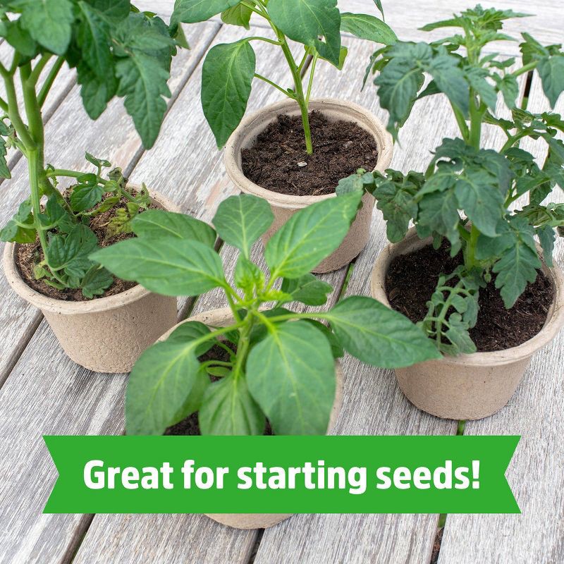 slide 4 of 9, Back to the Roots 8qt Organic Expanding Seed Starting Soil Premium 100% Coconut Coir, 8 qt