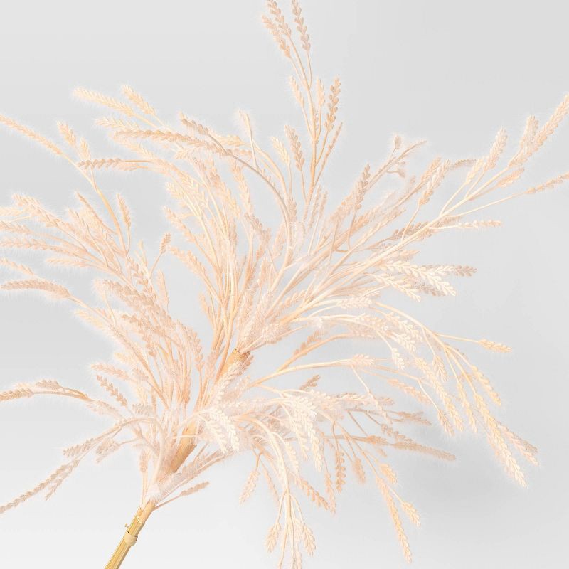slide 3 of 3, Grass Artificial Light Pink Stem - Threshold™, 1 ct
