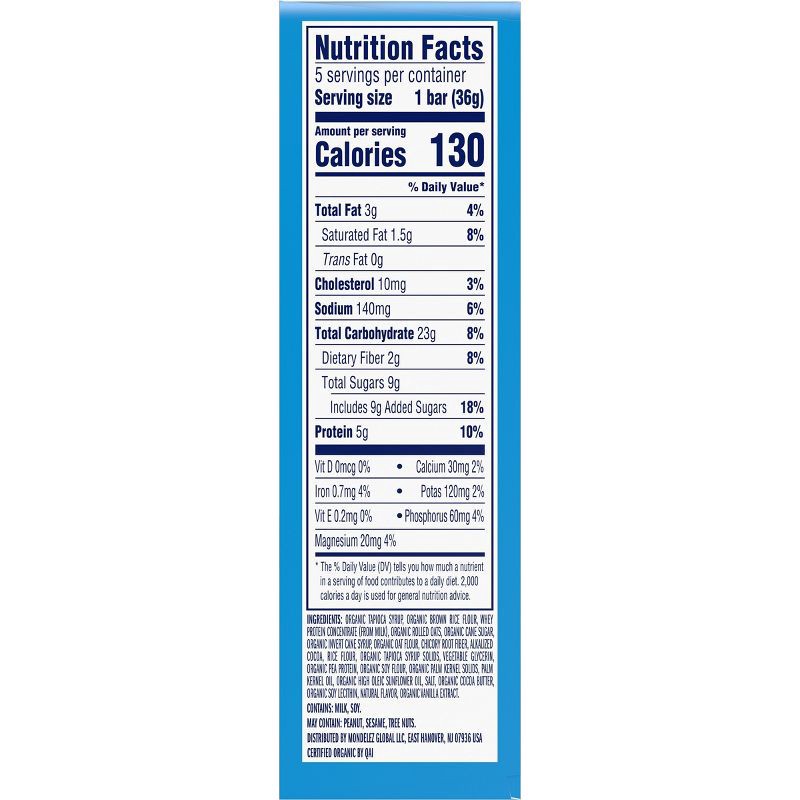 slide 9 of 17, Zbar Protein Cookies 'n Creme Granola Bars - 5g Protein - 6.35oz/5pk, 5 gram, 6.35 oz, 5 ct