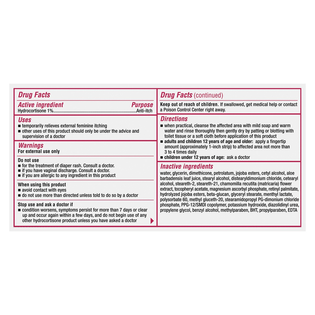 slide 4 of 12, Cortizone-10 Cortizone 10 Feminine Itch Relief Crème (1 Oz), 1 oz