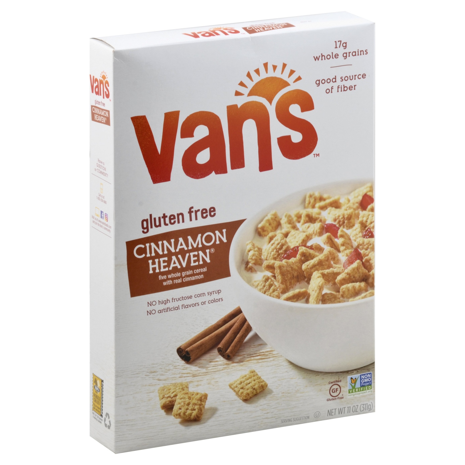 slide 1 of 4, Van's Cereal 11 oz, 11 oz