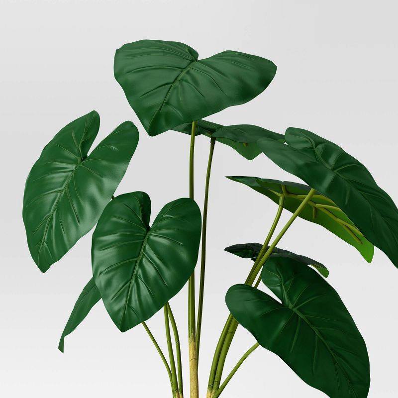 slide 3 of 4, Alocasia Artificial Plant - Threshold™, 1 ct