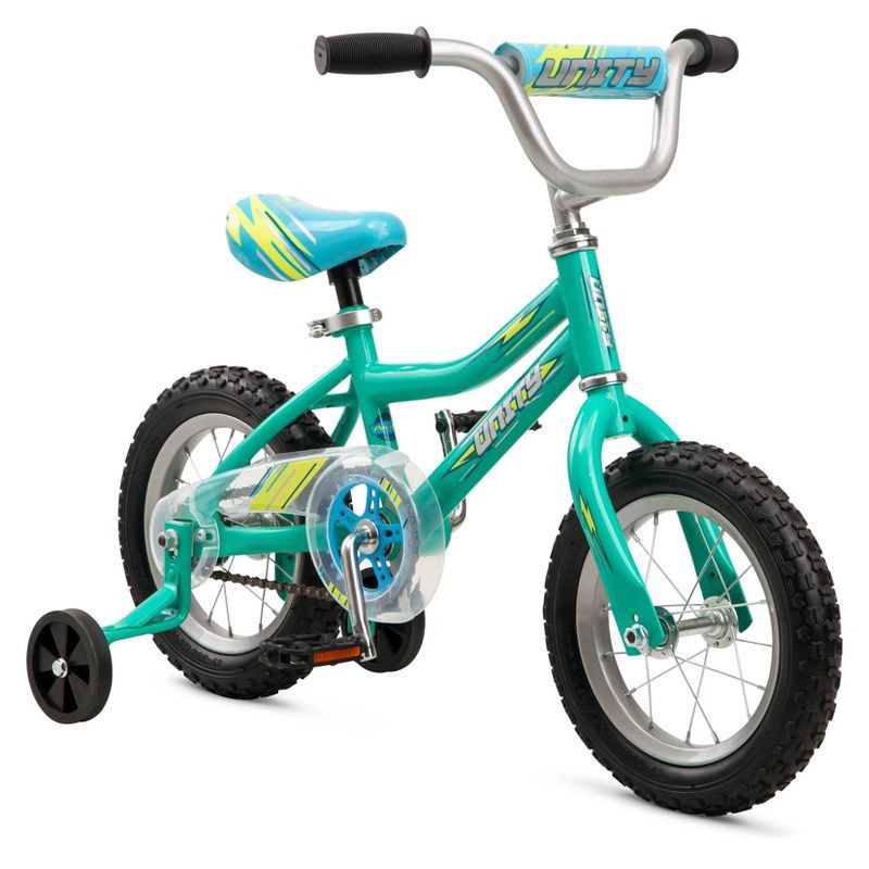 slide 2 of 12, Pacific Unisex Unity 12" Kids' Bike - Teal Blue, 1 ct