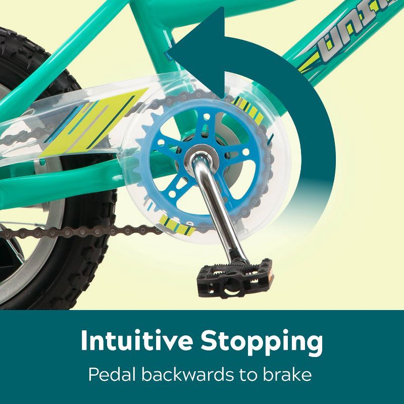 slide 10 of 12, Pacific Unisex Unity 12" Kids' Bike - Teal Blue, 1 ct