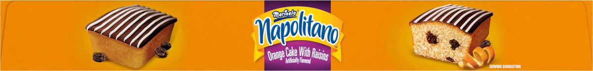 slide 6 of 7, Marinela Napolitano Orange Cake with Raisins, 5 packs, Snack Cakes, 12.35 oz Box, 5 ct