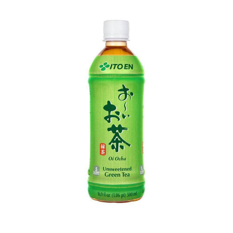 slide 1 of 6, ITO EN Oi Ocha Unsweetened Green Tea - 16.9 fl oz, 16.9 fl oz