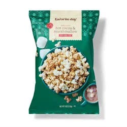 Christmas Hot Cocoa and Marshmallow Popcorn - 6oz - Favorite Day™