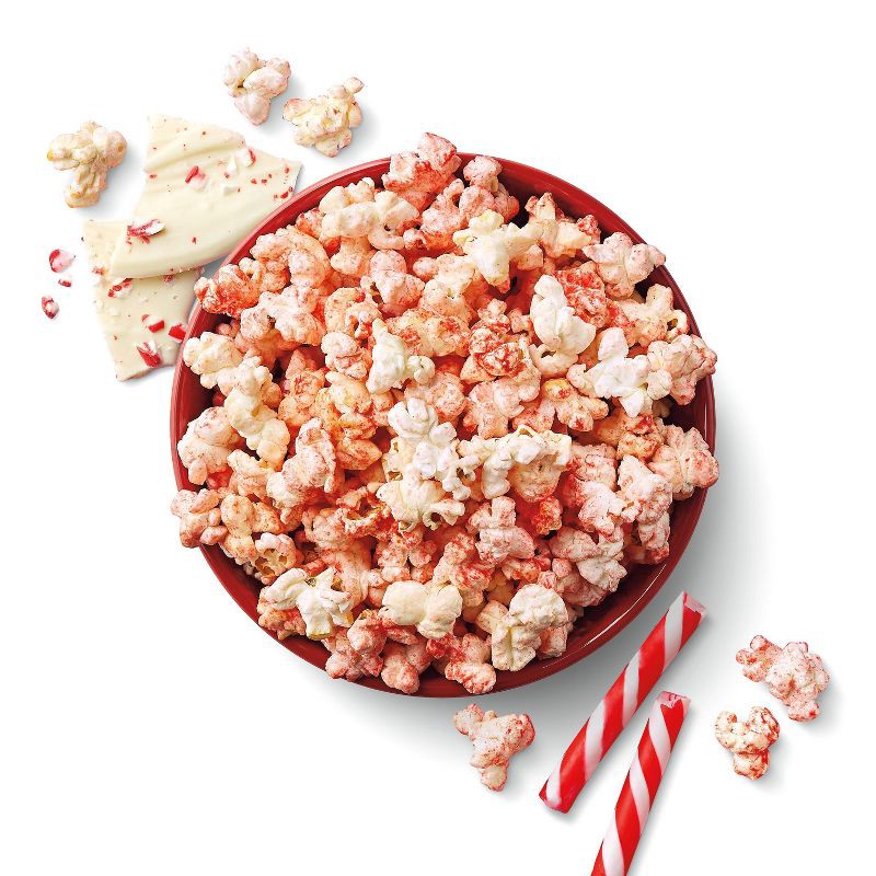 slide 3 of 3, Christmas Peppermint and White Choc bark Popcorn - 6oz - Favorite Day™, 6 oz