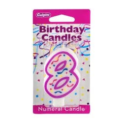 Culpitt "8" Candle