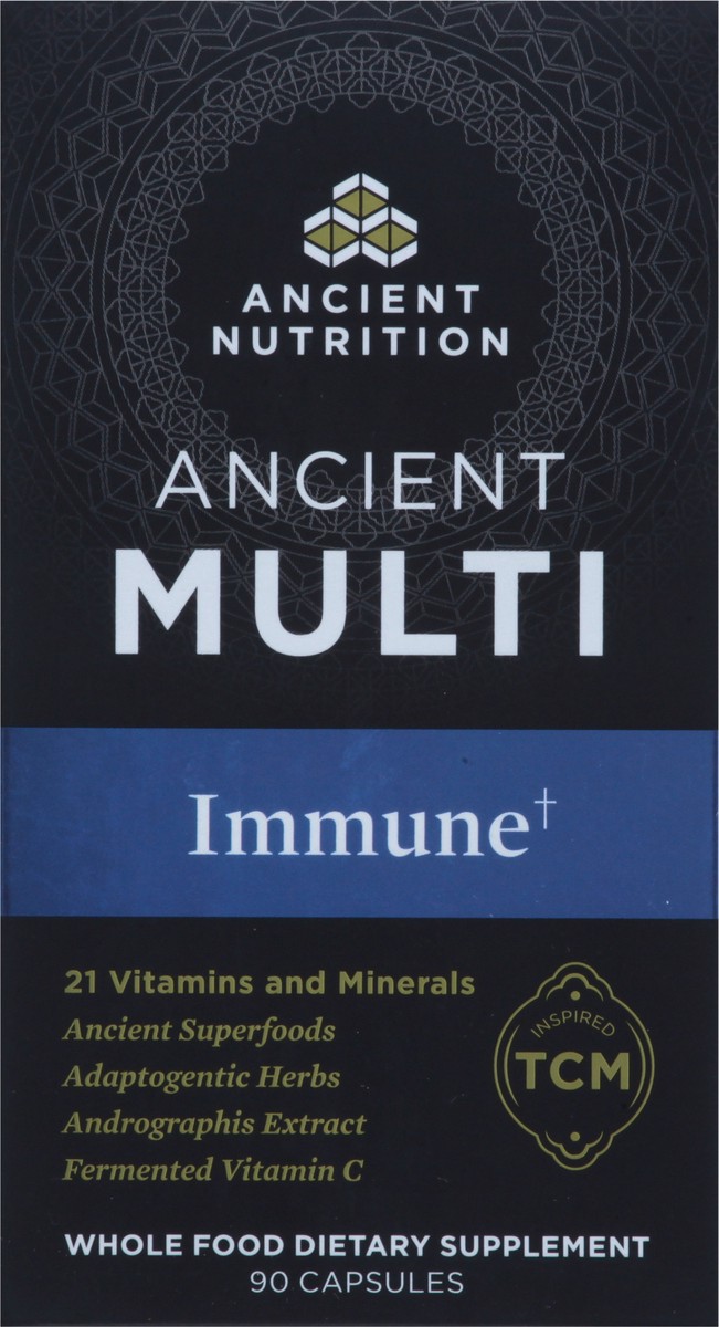 slide 8 of 10, Ancient Nutrition Ancient Mult Immune Capsules, 90 ct