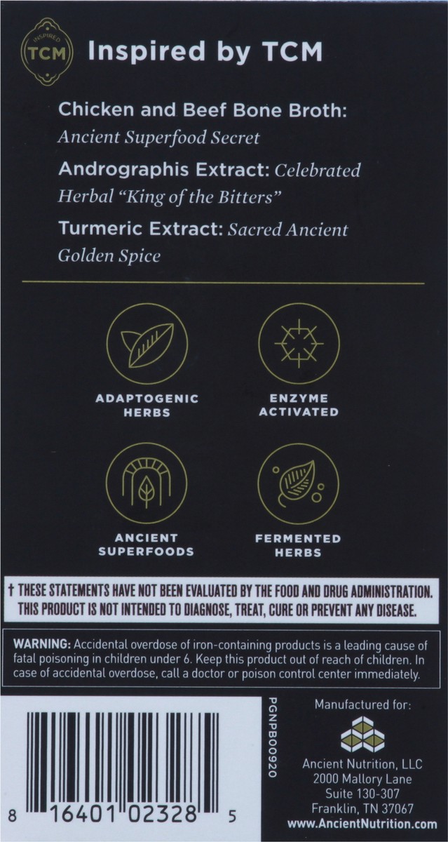 slide 2 of 10, Ancient Nutrition Ancient Mult Immune Capsules, 90 ct