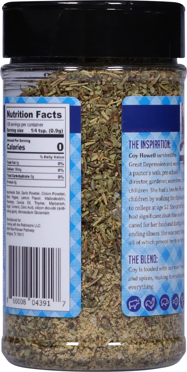 slide 5 of 5, Cooking with the Robinsons Zesty Garlic & Herb 5 oz, 5 oz