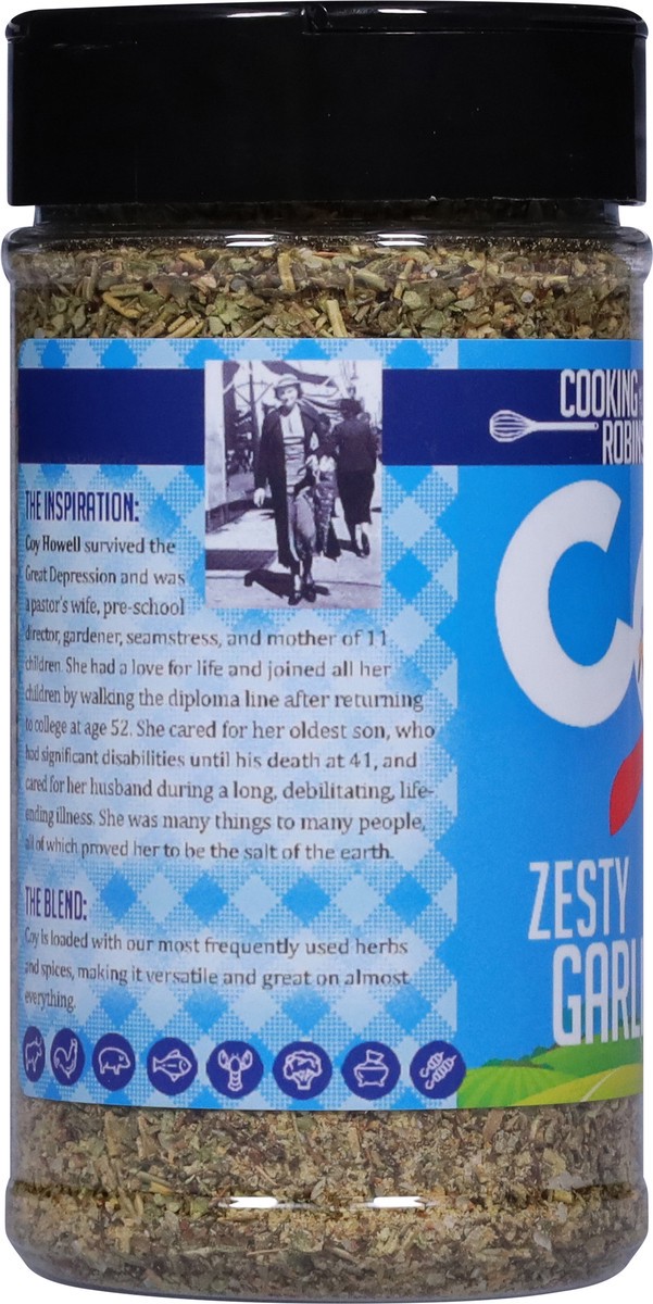 slide 3 of 5, Cooking with the Robinsons Zesty Garlic & Herb 5 oz, 5 oz