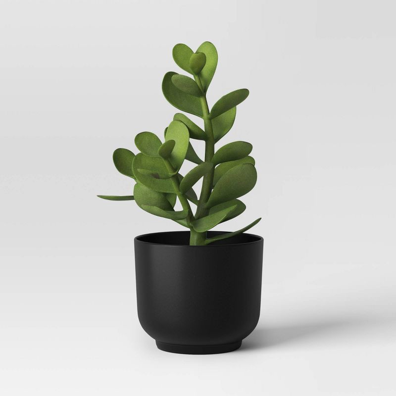 slide 5 of 6, Succulent Artificial in Black Pot - Room Essentials™, 1 ct