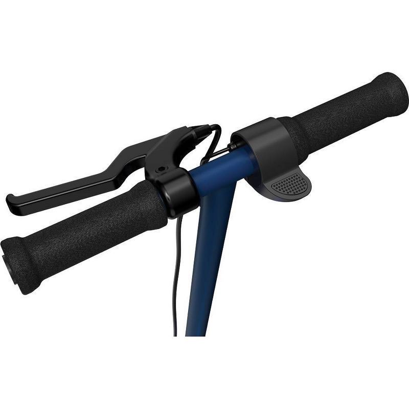 slide 5 of 6, Razor E95 Electric Scooter - Blue: Steel Frame, 10 mph Max Speed, 120 lb Capacity, 120 lb