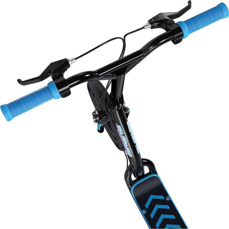 slide 4 of 5, Razor Flashback Kick Scooter - Black: Steel Frame, Hand Brake, 220 lb Capacity, 220 lb