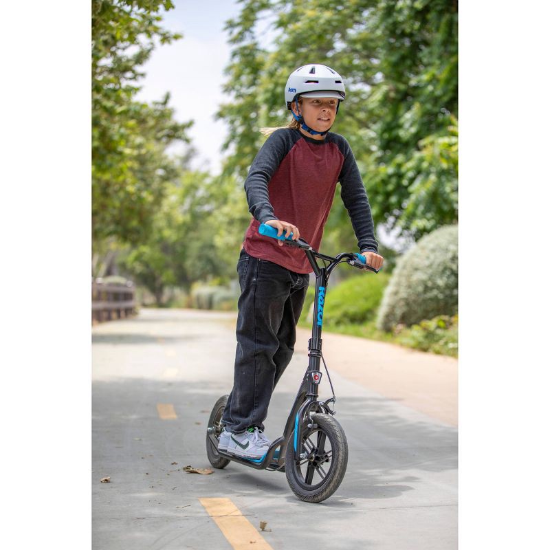 slide 5 of 5, Razor Flashback Kick Scooter - Black: Steel Frame, Hand Brake, 220 lb Capacity, 220 lb