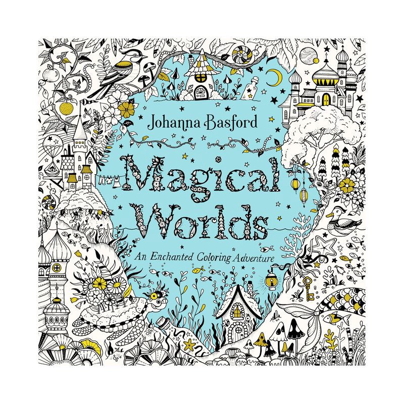 slide 1 of 1, Penguin Publishing Magical Worlds - by Johanna Basford (Paperback), 1 ct