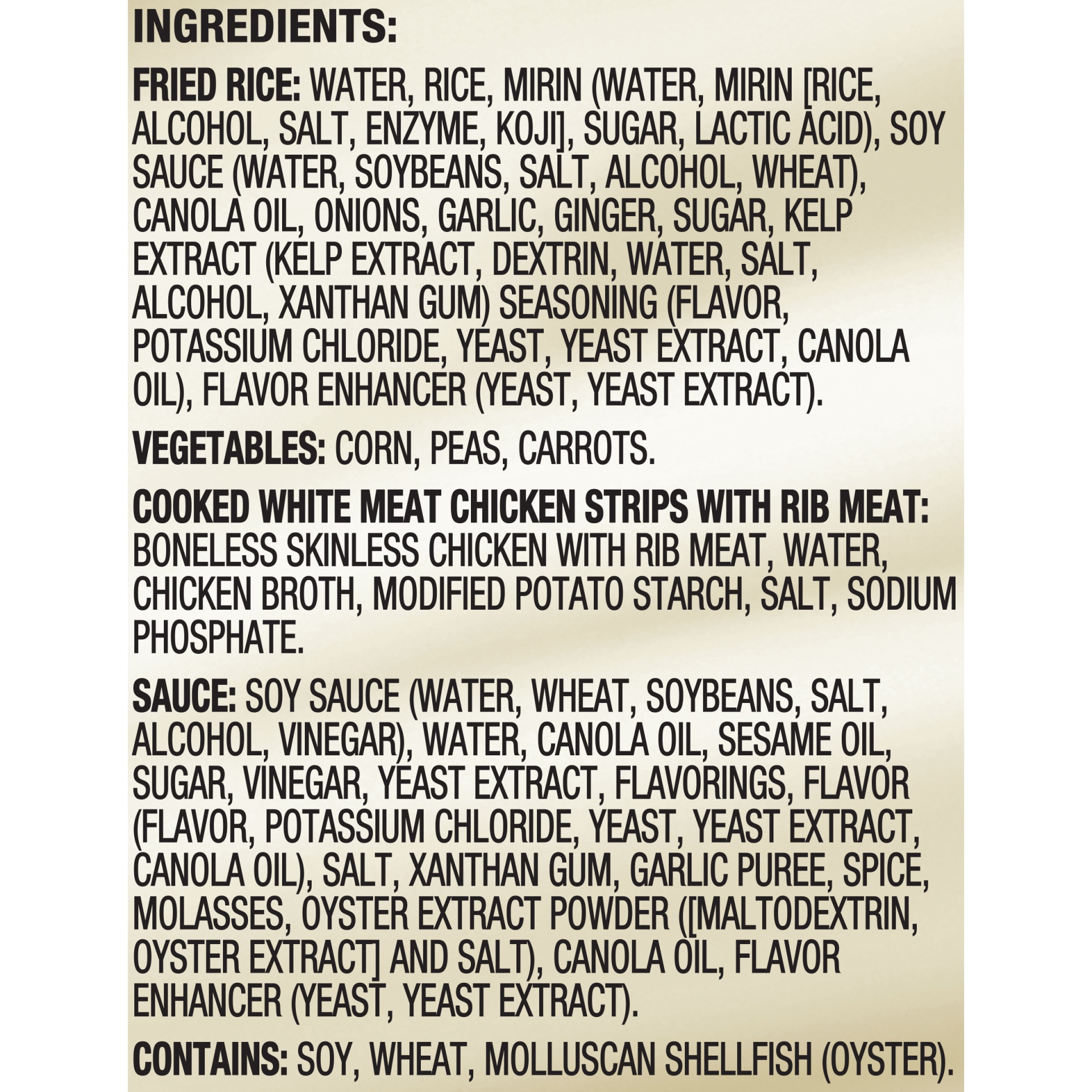 slide 3 of 3, Tai Pei Frozen Chicken Fried Rice, 11 oz