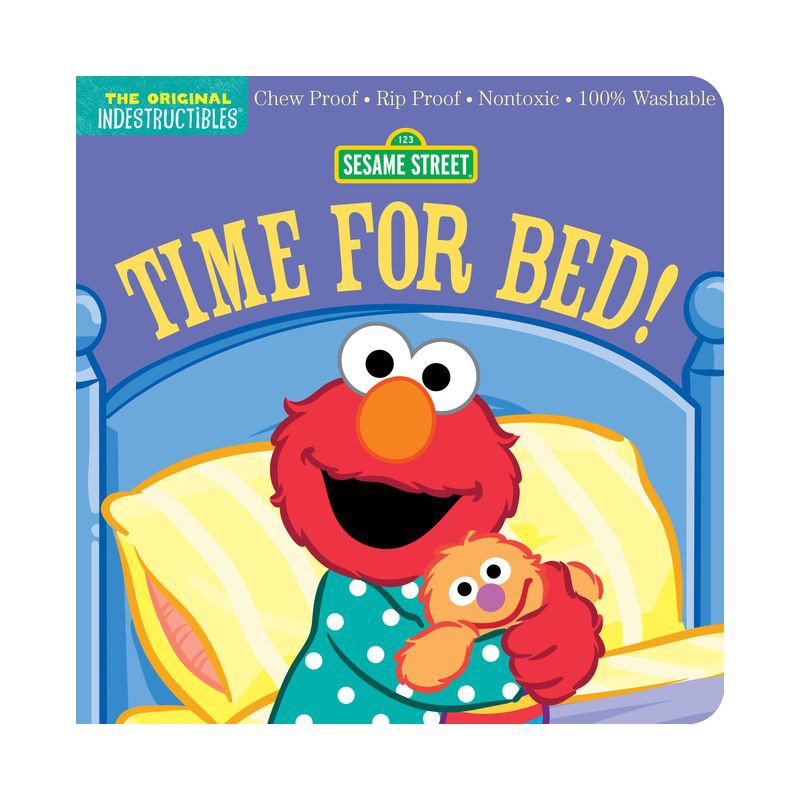 slide 1 of 1, Workman Indestructibles: Sesame Street: Time for Bed! - (Paperback), 1 ct