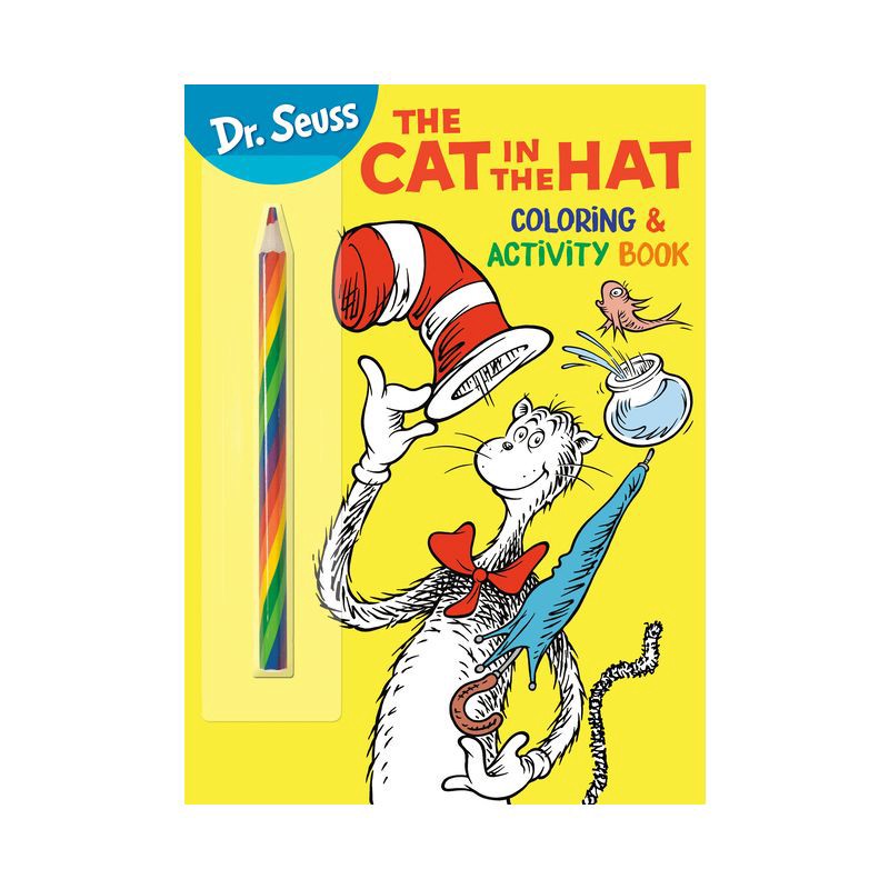 slide 1 of 1, Random House Dr. Seuss: The Cat in the Hat Coloring & Activity Book - by Theodor S Geisel (Paperback), 1 ct