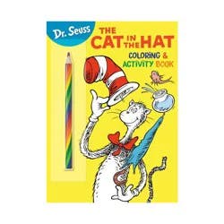 Random House Dr. Seuss: The Cat in the Hat Coloring & Activity Book - by Theodor S Geisel (Paperback)