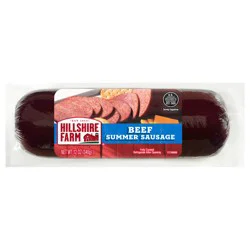 Hillshire Farm Hardwood Smoked Beef Summer Sausage, 12 oz