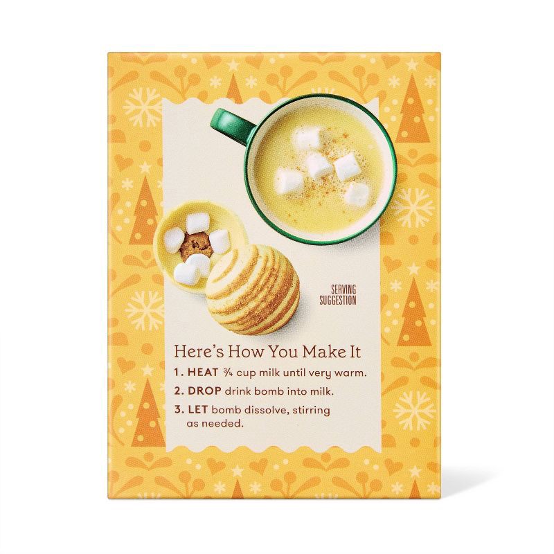slide 4 of 4, Christmas Cookie Butter Cocoa Bomb - 1.7oz - Favorite Day™, 1.7 oz