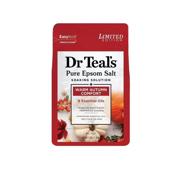 slide 1 of 1, Dr Teal's Epsom Salt Magnesium Soak, 3 lb