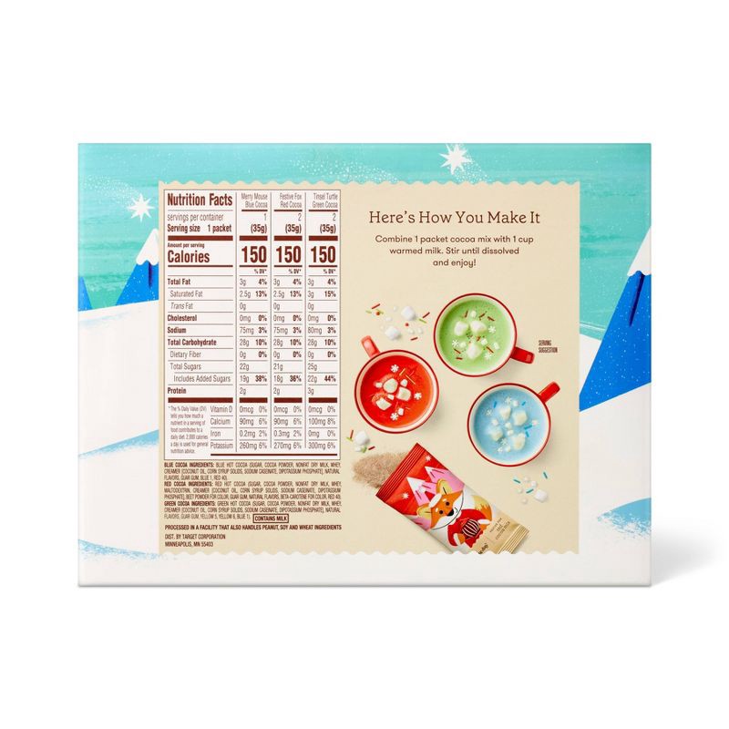 slide 2 of 3, Color Changing Christmas Cocoa - 6.2oz/5ct - Favorite Day™, 6.2 oz, 5 ct