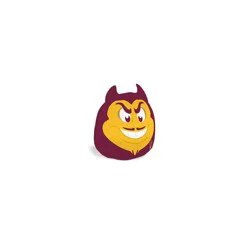 NCAA Arizona State Sun Devils Plushie Mascot Pillow: Indoor Sports Novelty Pillow, Polyester & Spandex
