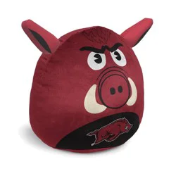 NCAA Arkansas Razorbacks Mascot Pillow: Sports Team Logo Plush Novelty