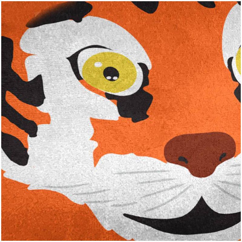 slide 2 of 3, NCAA Clemson Tigers Plushie Mascot Pillow: Sports Team Logo Novelty Pillow, 1 ct