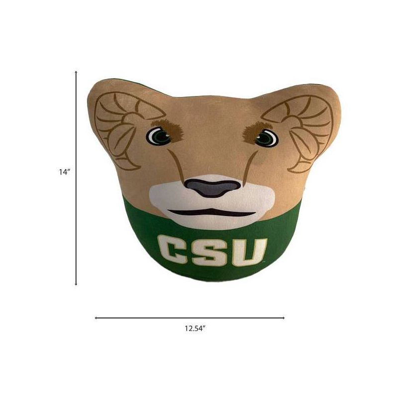 slide 2 of 2, NCAA Colorado State Rams Plushie Mascot Pillow, 1 ct