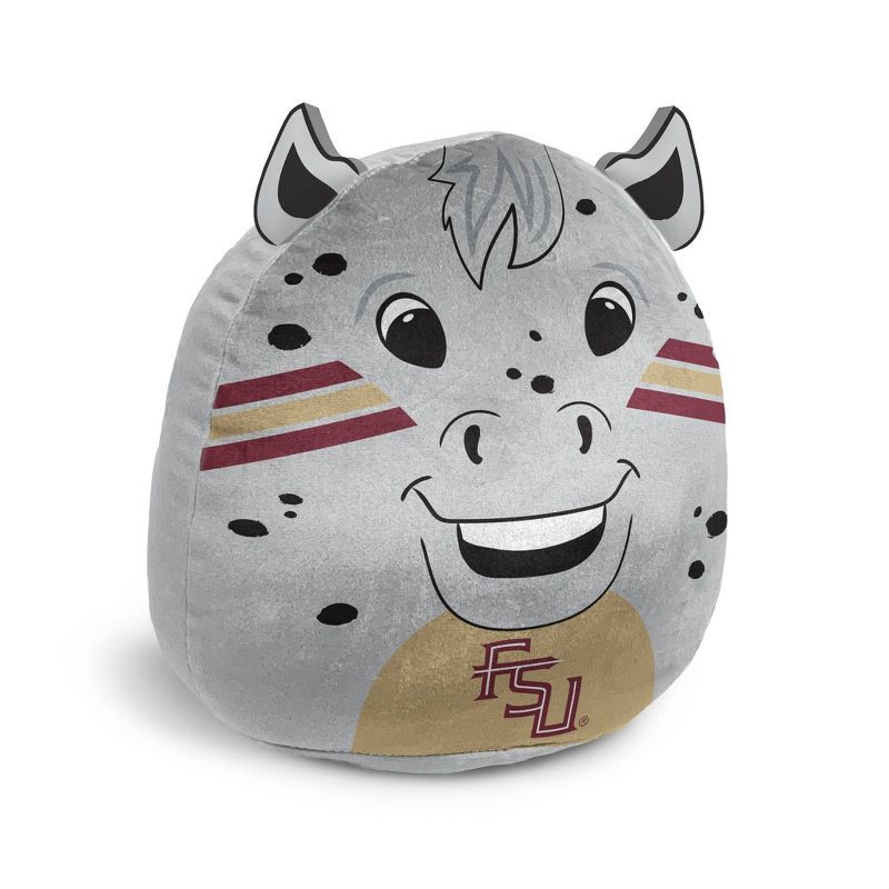 slide 1 of 3, NCAA Florida State Seminoles Plushie Mascot Pillow: Sports Team Logo Novelty Pillow, 1 ct