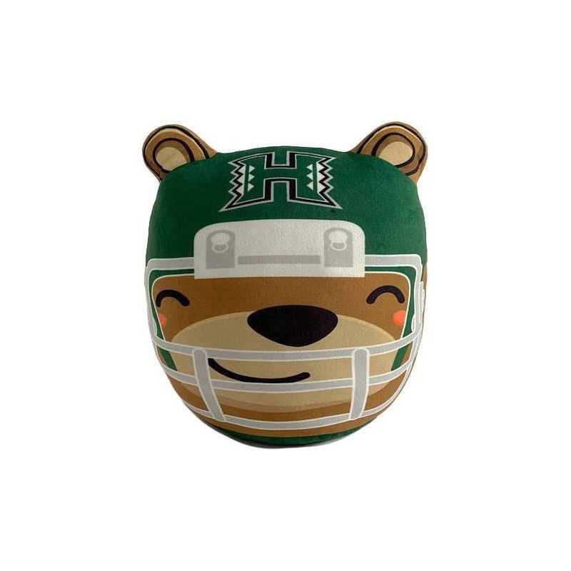 slide 1 of 2, NCAA Hawaii Rainbow Warriors Plushie Mascot Pillow, 1 ct