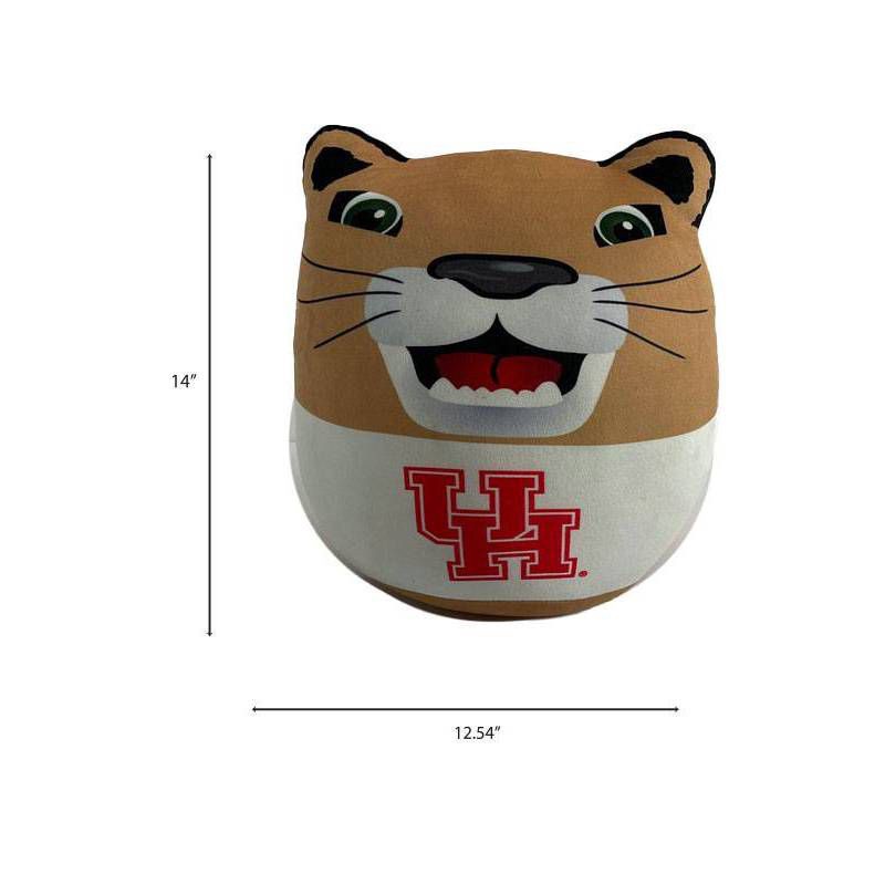 slide 2 of 2, NCAA Houston Cougars Plushie Mascot Pillow, 1 ct
