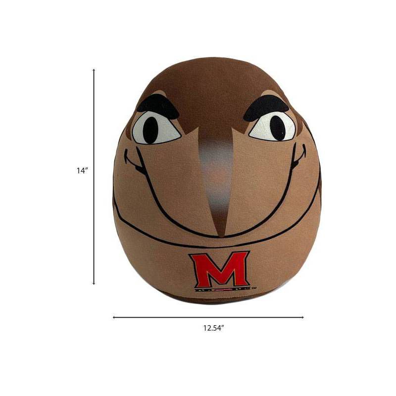 slide 2 of 2, NCAA Maryland Terrapins Plushie Mascot Pillow, 1 ct