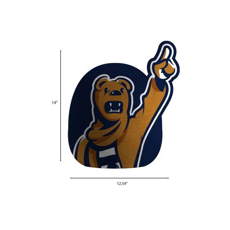 slide 2 of 3, NCAA Penn State Nittany Lions Mascot Pillow: Sports Team Logo Plush Decor, 1 ct