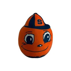 NCAA Syracuse Orange Plushie Mascot Pillow: Sports Team Logo Novelty Pillow