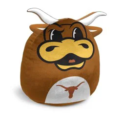 NCAA Texas Longhorns Plushie Mascot Pillow: Sports Team Logo Novelty Pillow