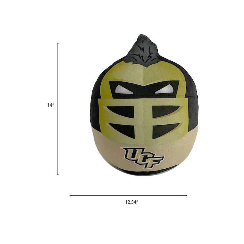 slide 2 of 2, NCAA UCF Knights Mascot Pillow: Sports Team Logo Plush Pillow, 1 ct