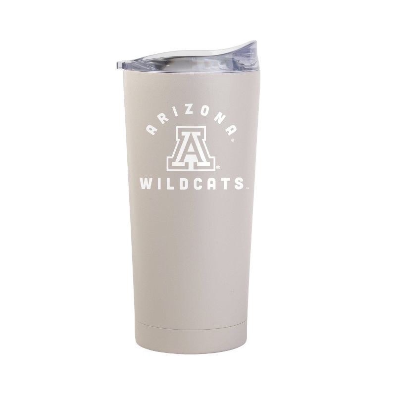 slide 2 of 2, NCAA Arizona Cardinals Sand Powder Coat Tumbler - 20oz: Insulated Stainless Steel Drinkware, 20 oz
