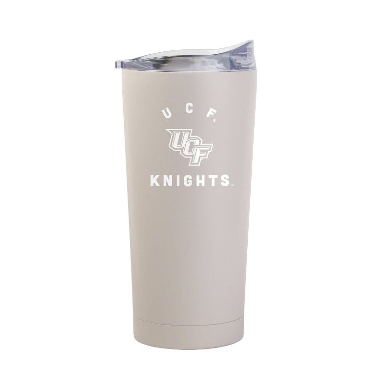 slide 2 of 2, NCAA UCF Knights Archway Sand Powder Coat Tumbler - 20oz: Insulated Stainless Steel Drinkware, 20 oz