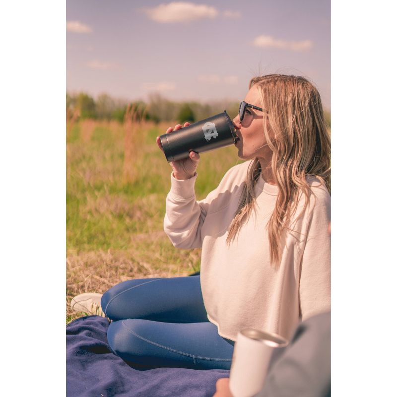 slide 3 of 3, NCAA Utah Utes Sand Powder Coat Tumbler - 20oz: Insulated Stainless Steel Drinkware, 20 oz